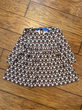 Matilda Jane Dress 2T Tiered Floral Multicolor Long Sleeve 2T